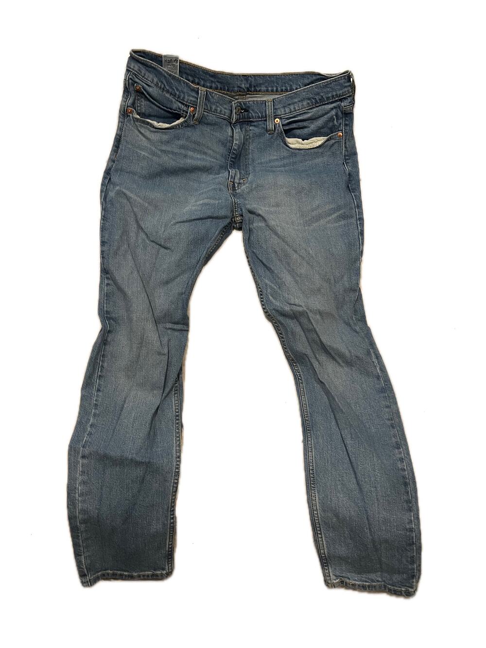 Levi's 512 Slim Taper Blue Jeans 36x32
